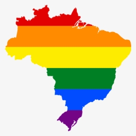 Map Flag Of Brazil, HD Png Download, Transparent PNG
