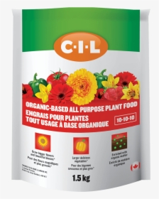 Cil Organic Based All Purpose Plant Food 10 10 10 - Cil Aluminum Sulphate, HD Png Download, Transparent PNG