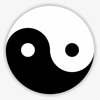 Black And White Dot Symbol, HD Png Download, Transparent PNG