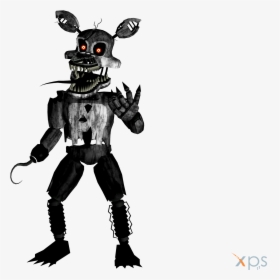 Download Nightmare Foxy Png Pic - Fnaf Shadow Nightmare Foxy, Transparent Png, Transparent PNG