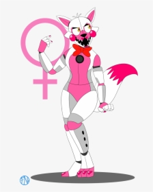 Funtime Foxy By Fnafnations - Fnaf Funtime Foxy Fanart, HD Png Download, Transparent PNG