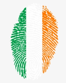 Ireland, Flag, Fingerprint, Country, Pride, Identity - Ireland Fingerprint, HD Png Download, Transparent PNG