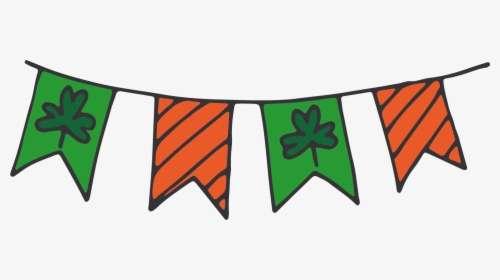 Hanging Irish Flags - Emblem, HD Png Download, Transparent PNG