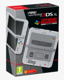 Ci Nintendods Bundles 3ds Snes Pegi - New 3ds Xl Snes Edition, HD Png Download, Transparent PNG