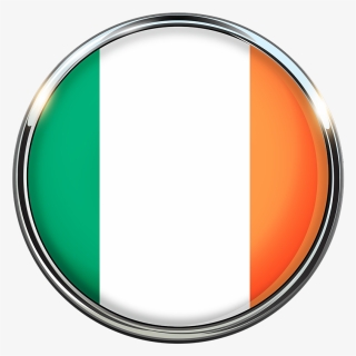 Ireland, Europe, Flag, Irish, Landscape, Dublin - Circle, HD Png Download, Transparent PNG