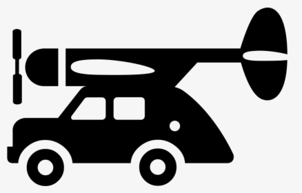 Flying Car - Icon - Uber Elevate Icon, HD Png Download, Transparent PNG