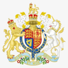 Coat Of Arms Of The United Kingdom During Queen Victorian - Royal Coat Of Arms, HD Png Download, Transparent PNG