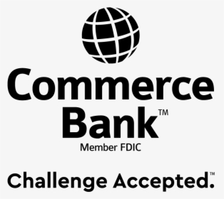 Commerce Bank Logo White, HD Png Download, Transparent PNG