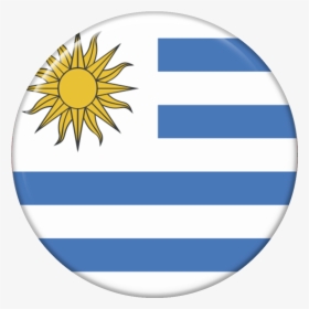 Bandeira Uruguai Png - Uruguay Flag Circle Png, Transparent Png, Transparent PNG