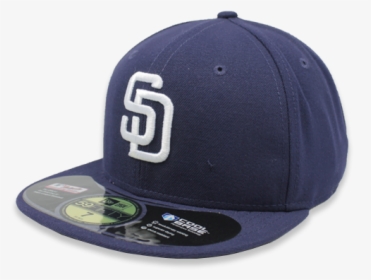 Gorra New Era 5950 Mlb San Diego Padres Home Azul  				 - Baseball Cap, HD Png Download, Transparent PNG