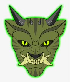 Download Oni Mask Png Pic For Designing Projects - Cat Oni Mask, Transparent Png, Transparent PNG