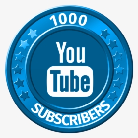 Get 1000 Youtube Subscribers - 1000 Followers On Youtube, HD Png Download, Transparent PNG