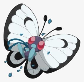 Butterfree Png Page - Butterfree Hembra, Transparent Png, Transparent PNG