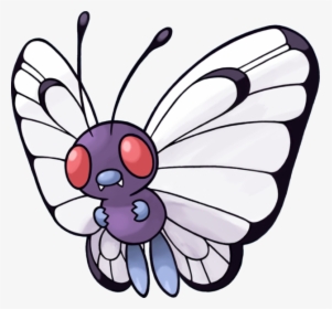 Transparent Butterfly - Pokemon Butterfly Png, Png Download, Transparent PNG