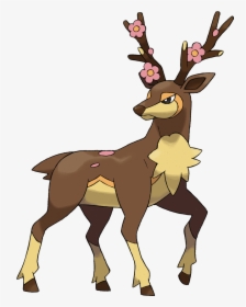 Ohhh New Guy, Huh - Sawsbuck Pokemon, HD Png Download, Transparent PNG