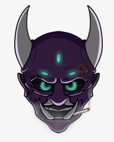 Smoking Oni - Illustration, HD Png Download, Transparent PNG
