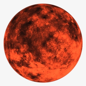 Fullmoon Red Effects Space - Dark Moon With White Background, HD Png Download, Transparent PNG