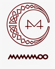 Transparent Moon - Mamamoo Red Moon Logo, HD Png Download, Transparent PNG