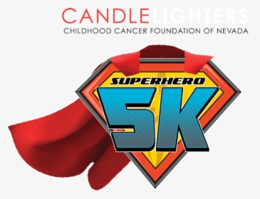 Candlelighters Superhero 5k - Graphic Design, HD Png Download, Transparent PNG