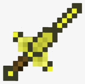 Minecraft Sword Transparent Background, HD Png Download, Transparent PNG