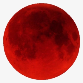 #moon #redmoon - Circle, HD Png Download, Transparent PNG