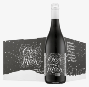 “over The Moon” Unfettered Red Case - Wine Bottle, HD Png Download, Transparent PNG