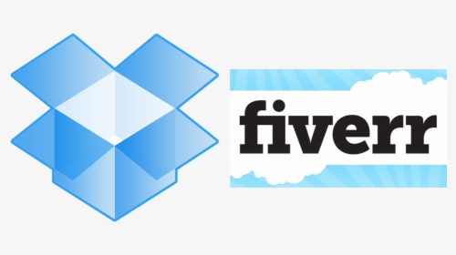 How To Max Out Your Dropbox, Twice For A Fiverr - Logo Boîte Bleue Ouverte, HD Png Download, Transparent PNG