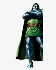 Doom Clipart Superhero Villain - Marvel Comic Heroes, HD Png Download, Transparent PNG