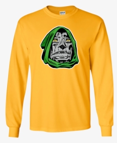 Dr Doom G240 Gildan Ls Ultra Cotton T Shirt Thumbnail - Dr Doom Jack Kirby, HD Png Download, Transparent PNG