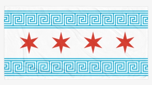 Greek Chicago Flag - Chicago Flag Clip Art, HD Png Download, Transparent PNG