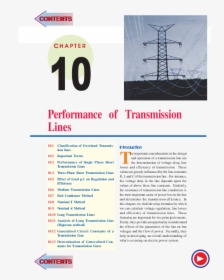 Performance Of Transmission Line Pdf, HD Png Download, Transparent PNG