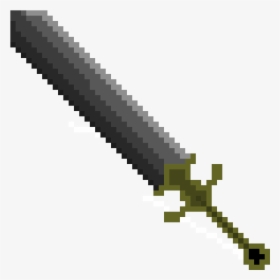 Transparent Black Knight Png - Pixel Art Sword Transparent, Png Download, Transparent PNG