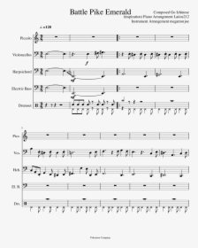 Mendelssohn String Quartet No 2 Sheet Music, HD Png Download, Transparent PNG