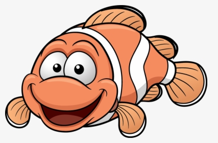 Unassisted Climb Out Of The Pool - Clown Fish Cartoon, HD Png Download, Transparent PNG