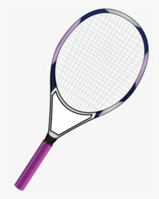 Tennis Racquet Vector Image - Tennis Racket Clipart Transparent, HD Png Download, Transparent PNG
