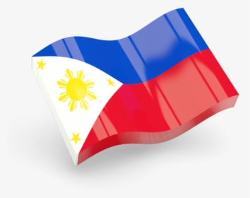 Glossy Wave Icon - Philippine Flag 3d Png, Transparent Png, Transparent PNG