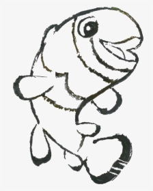 Transparent Clown Fish Png - Sketch, Png Download, Transparent PNG