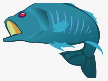 Clownfish Clipart Parrot Fish - Clipart Fish Transparent Background, HD Png Download, Transparent PNG