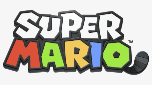Super Mario Logo Transparent Png - Super Mario 3d Land Logo, Png Download, Transparent PNG