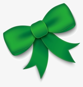 Green Bow Bow Png Download - Desenho Laço Verde Png, Transparent Png, Transparent PNG
