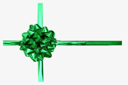 Share This Image - Green Gift Ribbon Png, Transparent Png, Transparent PNG