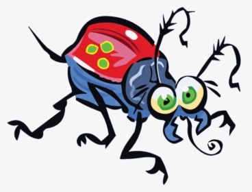 Cartoon Beetle - Clipart Beetle, HD Png Download, Transparent PNG