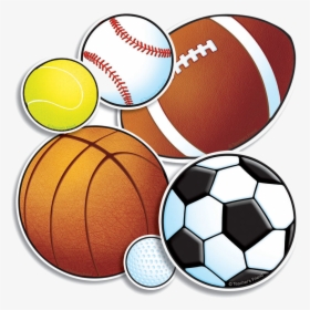 Sports Balls Clip Art - Sports Clipart, HD Png Download, Transparent PNG