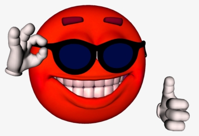 Surreal Memes Wiki - Smiling Face Sunglasses Meme, HD Png Download, Transparent PNG