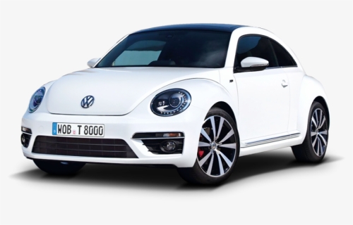 White Volkswagen Beetle Png Car Image - Volkswagen New Beetle 2014, Transparent Png, Transparent PNG