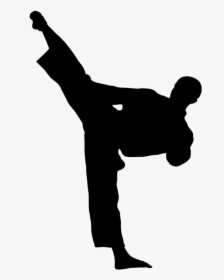 Kick Karate Martial Arts Taekwondo Clip Art - Martial Arts, HD Png Download, Transparent PNG