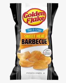 Golden Flake Thin & Crispy Potato Chips, Sweet Heat - Potato Chip, HD Png Download, Transparent PNG