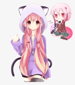 Cute Anime Girl Transparent , Png Download - Anime Girl Base Cute, Png Download, Transparent PNG
