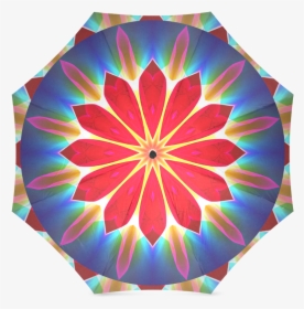 Blue Ice Flowers Red Abstract Petals Zen - Blue And White Dartboard, HD Png Download, Transparent PNG