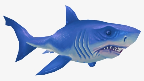 Great White Shark Png - Great White Shark .png Blue, Transparent Png, Transparent PNG